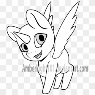 Personalized Pony Or Unicorn Keychain - Cartoon, HD Png Download