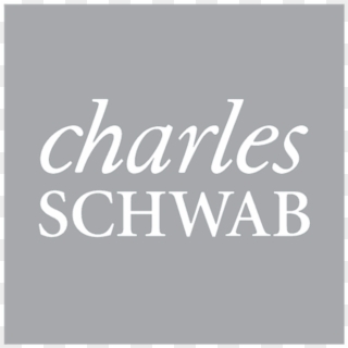 Charles Schwab White Lettering-min - Charles Schwab, HD Png Download