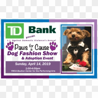 Td Bank's Paws For A Cause - Td Bank, HD Png Download