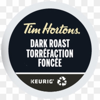 Tim Hortons Dark Roast Blend Single Serve Coffee 24 - Tim Hortons, HD Png Download