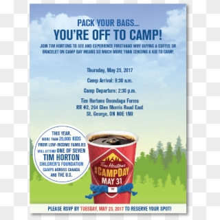 Tim Hortons Camp Day - Poster, HD Png Download
