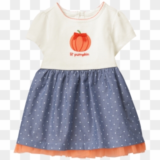 Pumpkin Dress - Polka Dot, HD Png Download