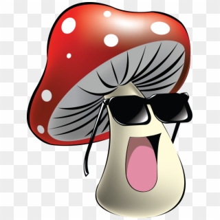 Emoji Clipart Fruit - Mushroom Clipart Funny, HD Png Download