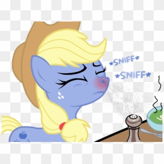 About To Sneeze, Applejack, Artist - Applejack My Little Pony Sneeze, HD Png Download