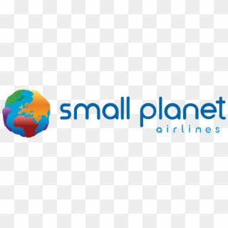 Small Planet Airlines Logo Was Updated - Graphics, HD Png Download