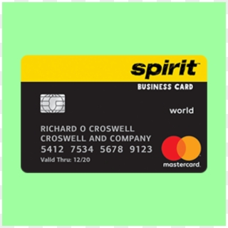 Spirit Airlines Business Credit Card The Point Calculator - Spirit Airlines, HD Png Download
