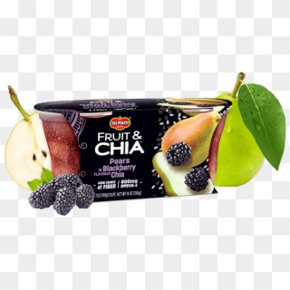Fruit & Chia™ Pears In Blackberry Flavored - Chia Seed Fruit Cups, HD Png Download