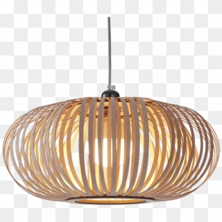 Stripes N° 2 Modern Wooden Pendant Light - Lampa Wiszaca Jasne Drewno, HD Png Download