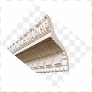 Plaster Crown French Acanthus Dentil 6 1/2 P X - Ice Cream Cone, HD Png Download
