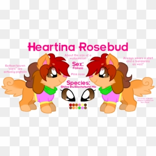 Heartina Rosebud '16 - Cartoon, HD Png Download