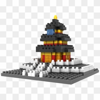 Block Minifigure - Temple Of Heaven Lego, HD Png Download