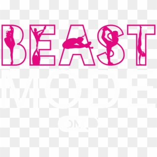 Beast Mode Pinkwhite - Graphic Design, HD Png Download