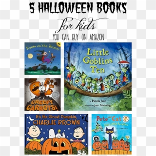 Looking For The Best Halloween Books For Children Check - Cartoon, HD Png Download