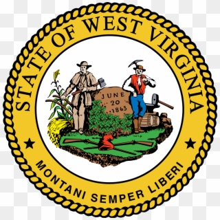 Virginia State Seal Png - West Virginia Seal, Transparent Png