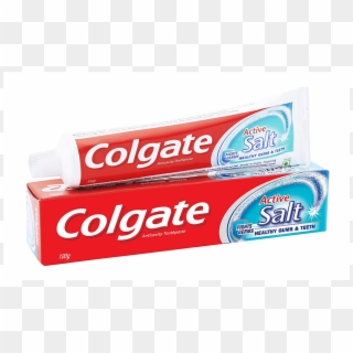 Colgate Toothpaste Active Salt 100g - Colgate, HD Png Download