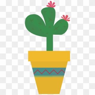 Simple Cactus Drawing, HD Png Download