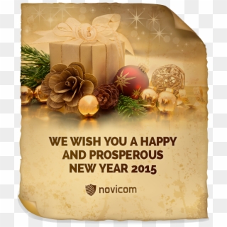 Happy New Year 2015 - Christmas Ornament, HD Png Download