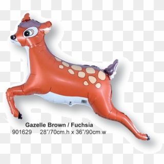 Gazelle - Ballon Bambi, HD Png Download