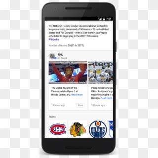 Nhl - Smartphone, HD Png Download