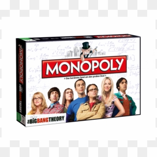 Monopoly *the Big Bang Theory* - Big Bang Theory Game, HD Png Download
