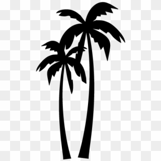 Coqueiro Png - Egyptian Palm Tree Silhouette, Transparent Png