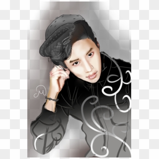 “ A Quick Taeman Draw Before I Pass Out - Girl, HD Png Download