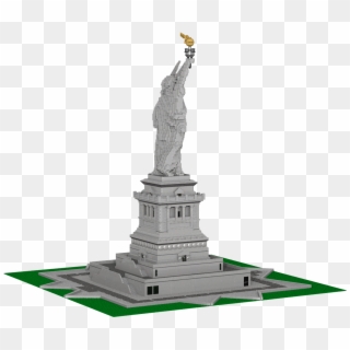 Custom Lego Building Statue Of Liberty - Statue, HD Png Download
