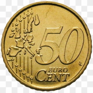50 Cent Png - Coin, Transparent Png