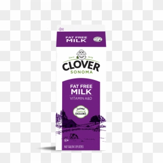 Clover Organic Milk 2%, HD Png Download