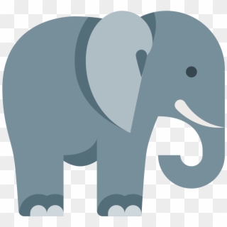 Elephant Icon Free Png And - Ikon Elefant, Transparent Png