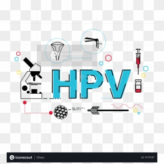 Human Papilloma Virus Illustration - Graphic Design, HD Png Download