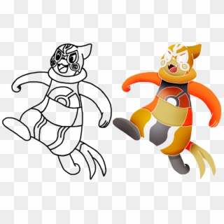 Pokemon Clip Outline - Cartoon, HD Png Download