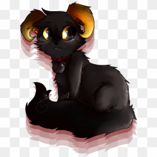 Sangue Colorato Clan Sign-ups {homestuck Cat - Cartoon Black Cat With Green Eyes, HD Png Download