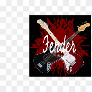 Fender Poster - Illustration, HD Png Download