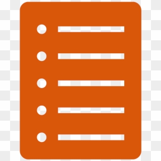 Member Registration - Agenda Icon Orange Png, Transparent Png