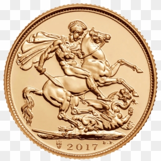 The Sovereign 2017 Gold Coin - 2016 Gold Sovereign, HD Png Download
