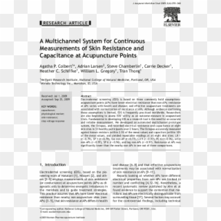 Pdf - Elsevier, HD Png Download