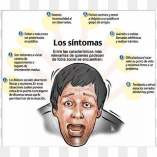 Fobia-social - Síndrome De Tourette Síntomas, HD Png Download