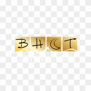 Bhct Logo Gold White - Calligraphy, HD Png Download