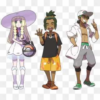 Here Are Some Main References Collected For Your Convenience - Cosplay Prof Kukui Pokemon, HD Png Download