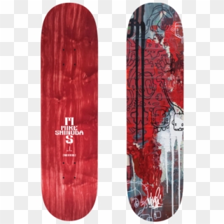 Connected Triptych Skate Deck - Skateboard Deck, HD Png Download