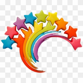 #rainbow #stars #colourful #beautiful #toy, HD Png Download