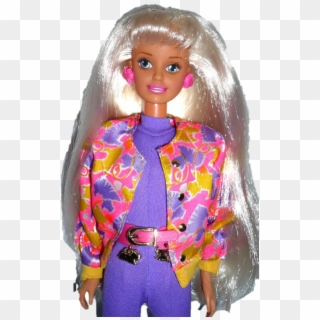 90s Barbies Sindy 90s Platinum Hair Transparent Png - Barbie, Png Download
