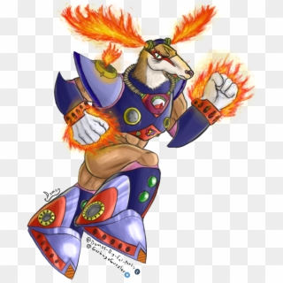 I Drew Flame Stag For The - Cartoon, HD Png Download