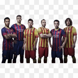 Barca Team - Fc Barcelona 2013 14, HD Png Download