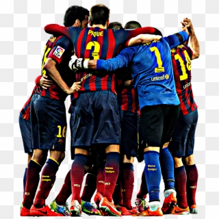 Fc Barcelona Team - Fc Barcelona Team Png, Transparent Png