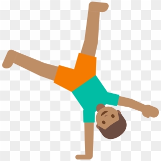 Gymnastic Emoji , Png Download - Emoji, Transparent Png