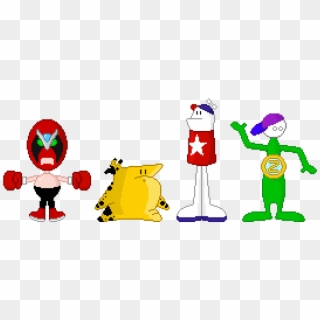 Here's The First Bunch Of Pixel Homestar Runner Characters, HD Png Download
