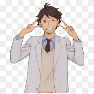 Transparent Oikawa For Your Blog From This - Oikawa Tooru Transparent Background, HD Png Download