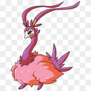 Pokémon X And Y Ash Ketchum Pink Beak Chicken Vertebrate - Aromatisse Pokemon, HD Png Download